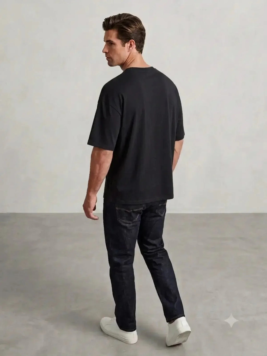 Premium Pure Cotton Drop-Shoulder T-Shirt