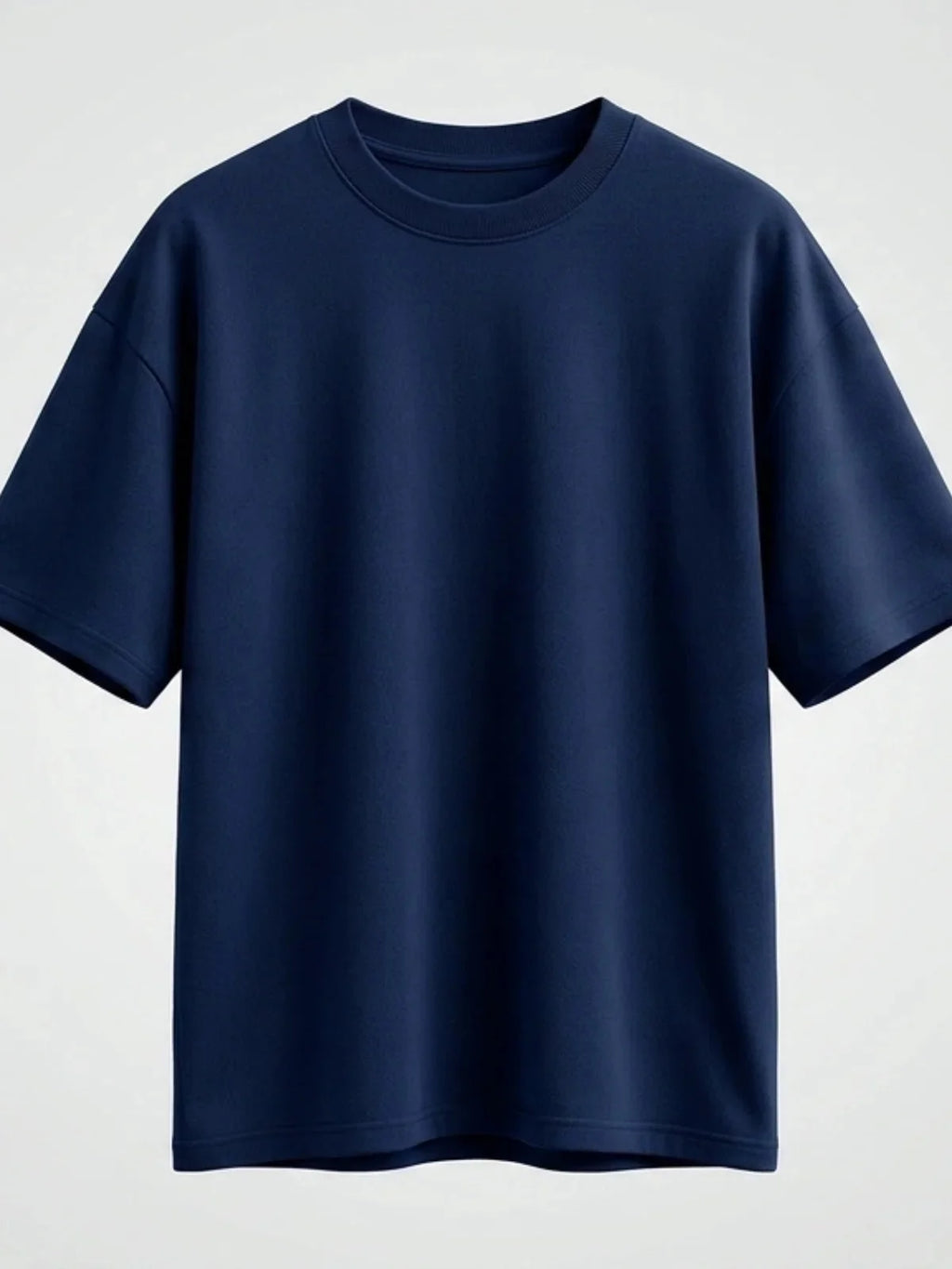 Premium Pure Cotton Drop-Shoulder T-Shirt