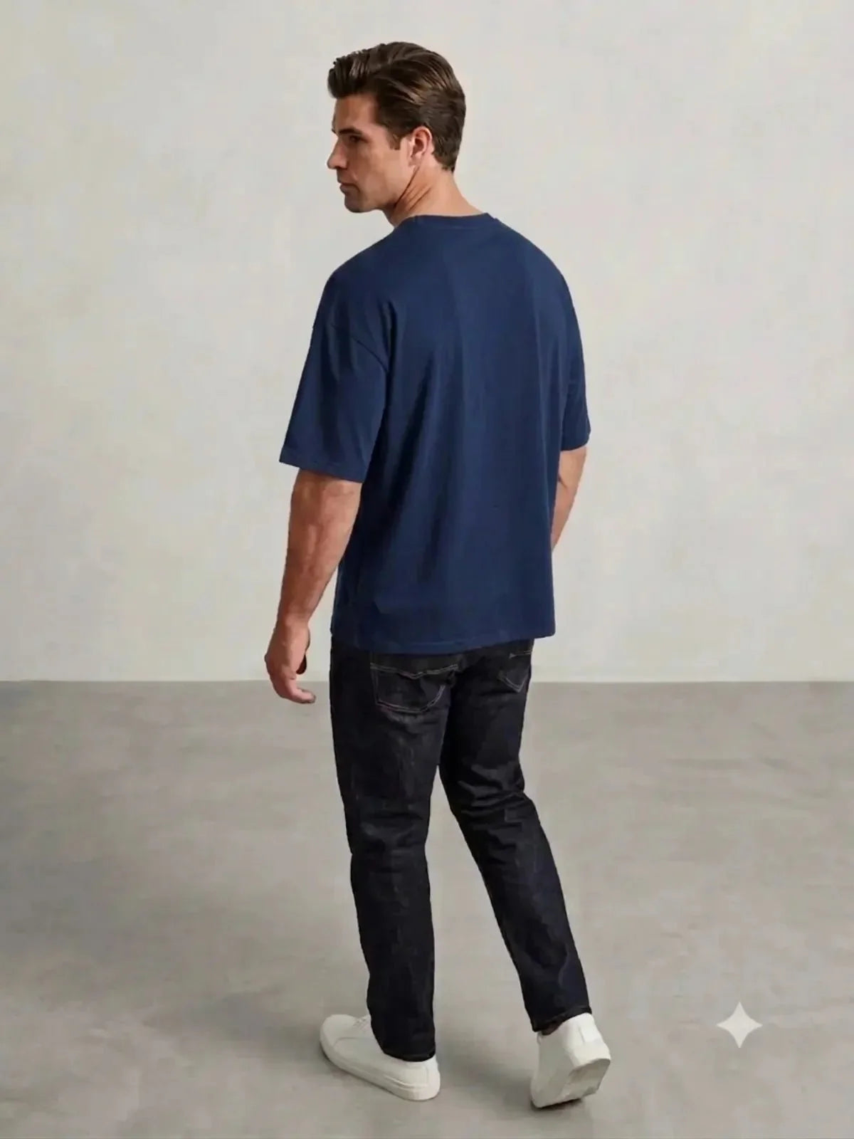Premium Pure Cotton Drop-Shoulder T-Shirt