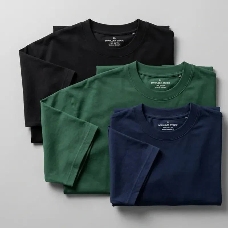 3 Premium Oversized Drop Shoulder T-Shirts