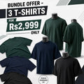 3 Premium Oversized Drop Shoulder T-Shirts
